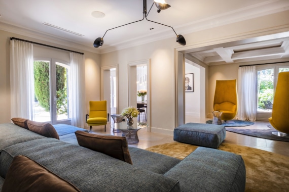 salon d'antibes architecte intérieur french riviera cannes décoration design Pascal Le Corff